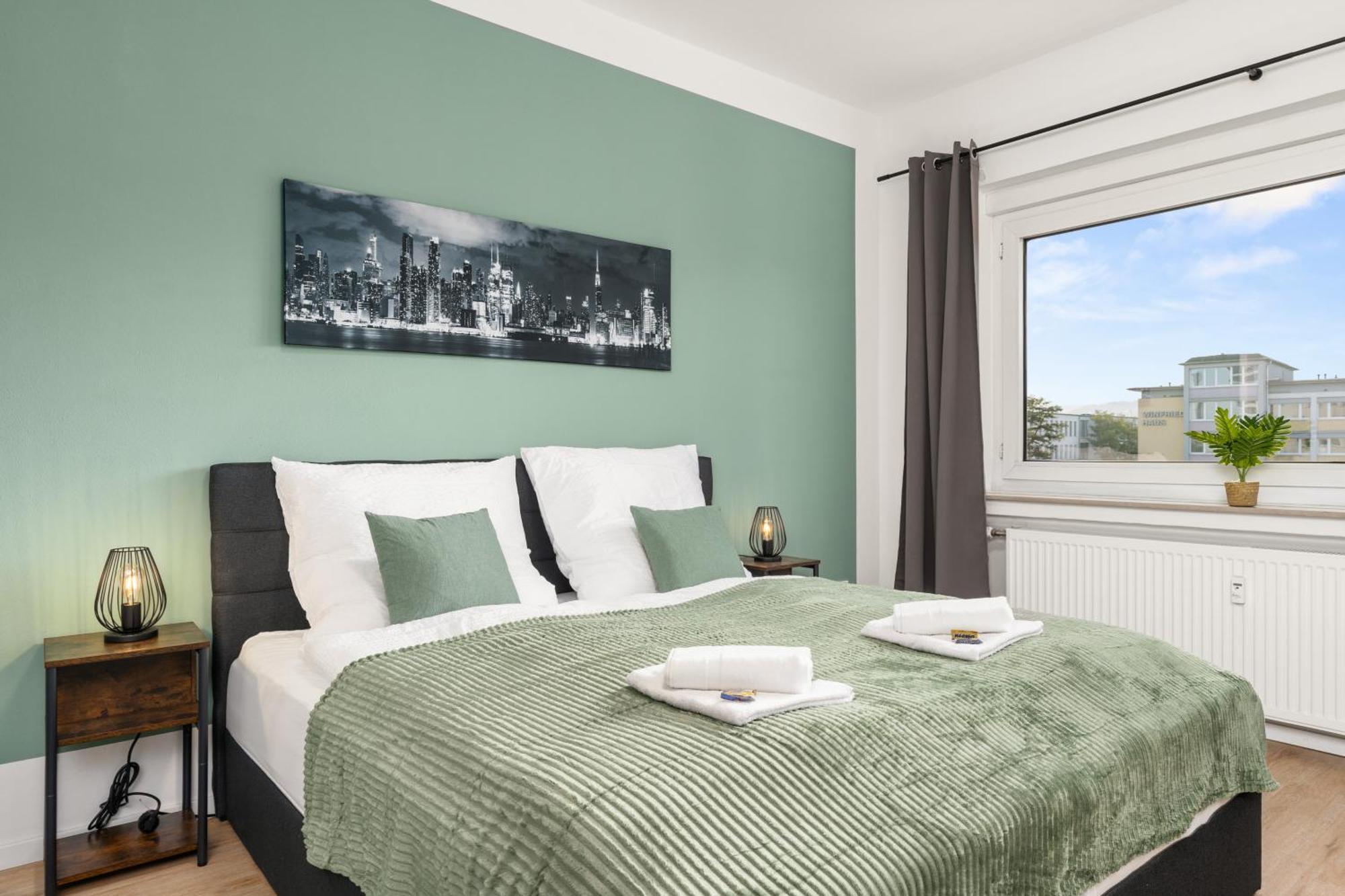 Homely-Apartment Manhattanart, Zentral, Parkplatz, Billard,Ps4, Dart, Balkon Bielefeld Kültér fotó