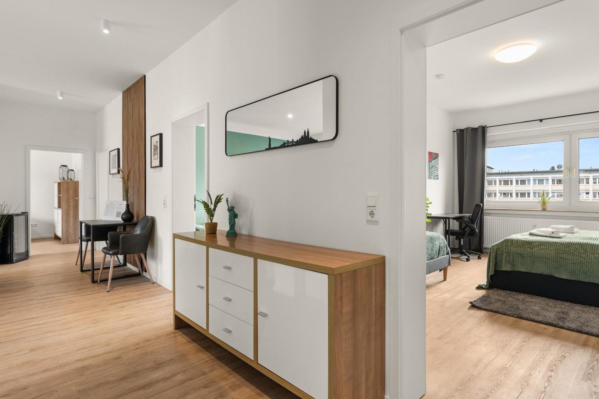 Homely-Apartment Manhattanart, Zentral, Parkplatz, Billard,Ps4, Dart, Balkon Bielefeld Kültér fotó