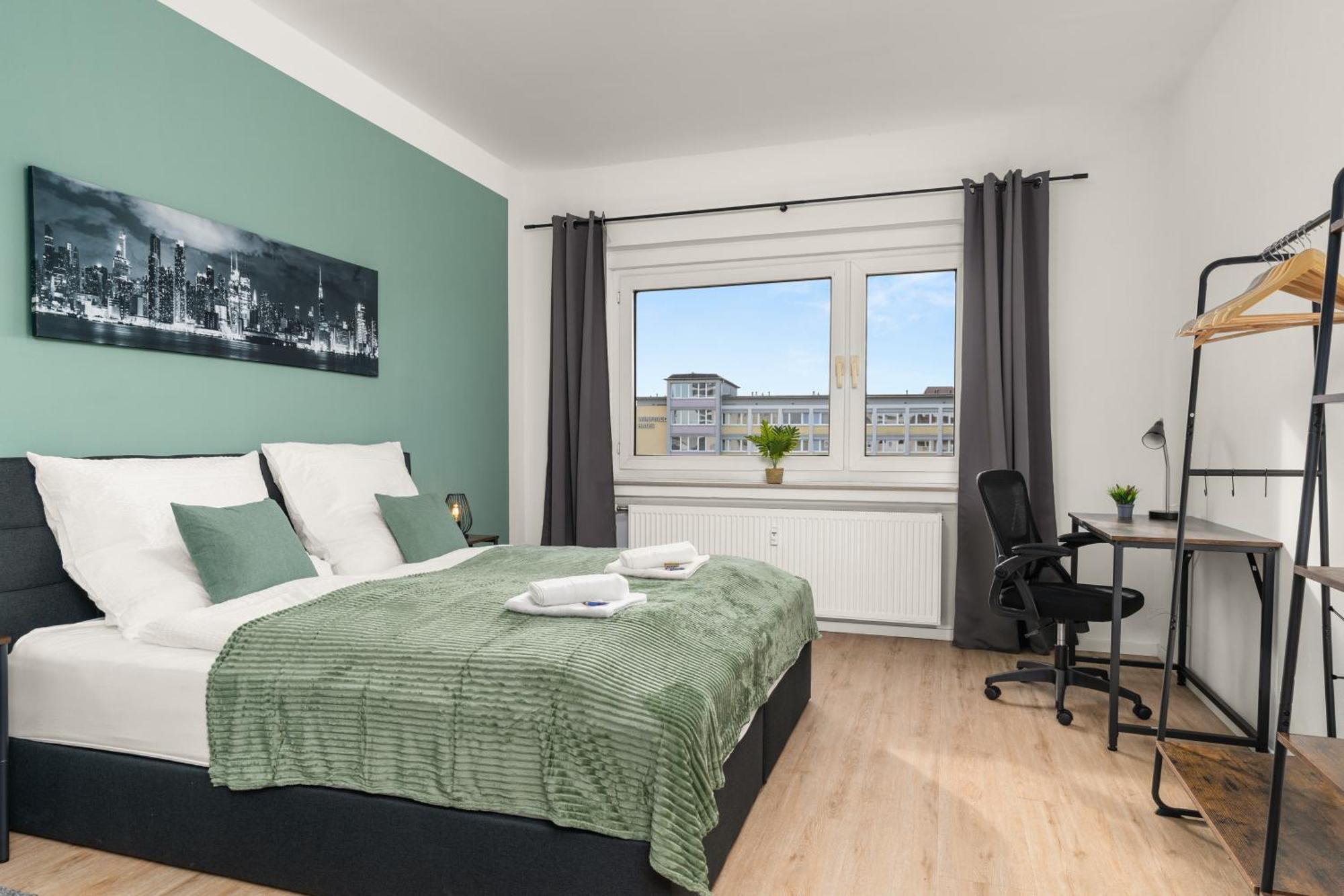 Homely-Apartment Manhattanart, Zentral, Parkplatz, Billard,Ps4, Dart, Balkon Bielefeld Kültér fotó